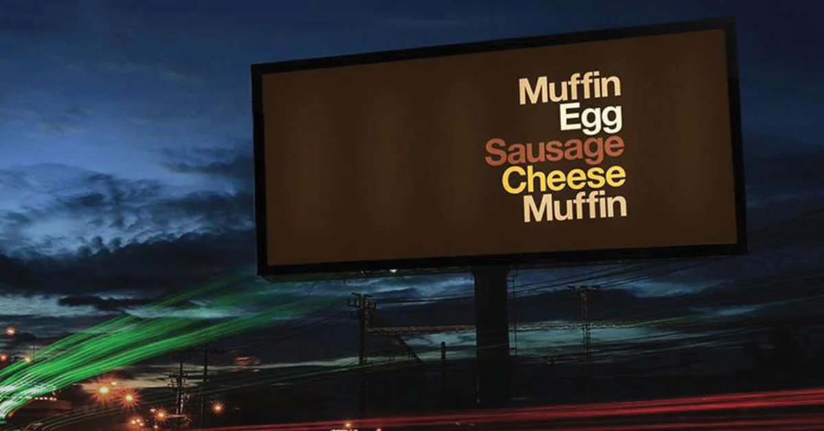 McDonalds Viral Billboard Example ROI