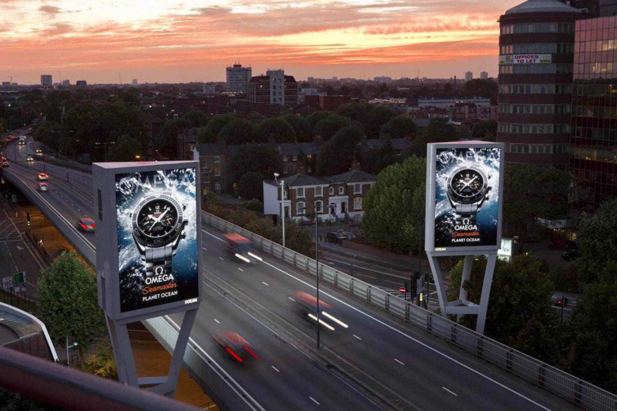 Billboard Advertising Costs Omega Towers
