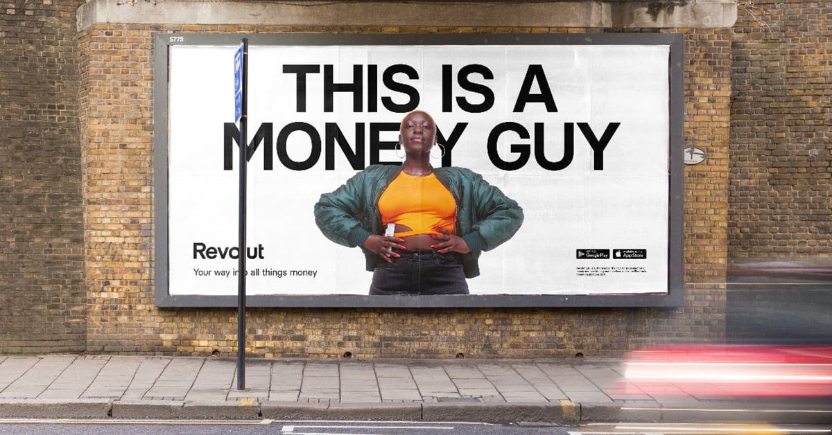 Revolut Billboard Advertising Example