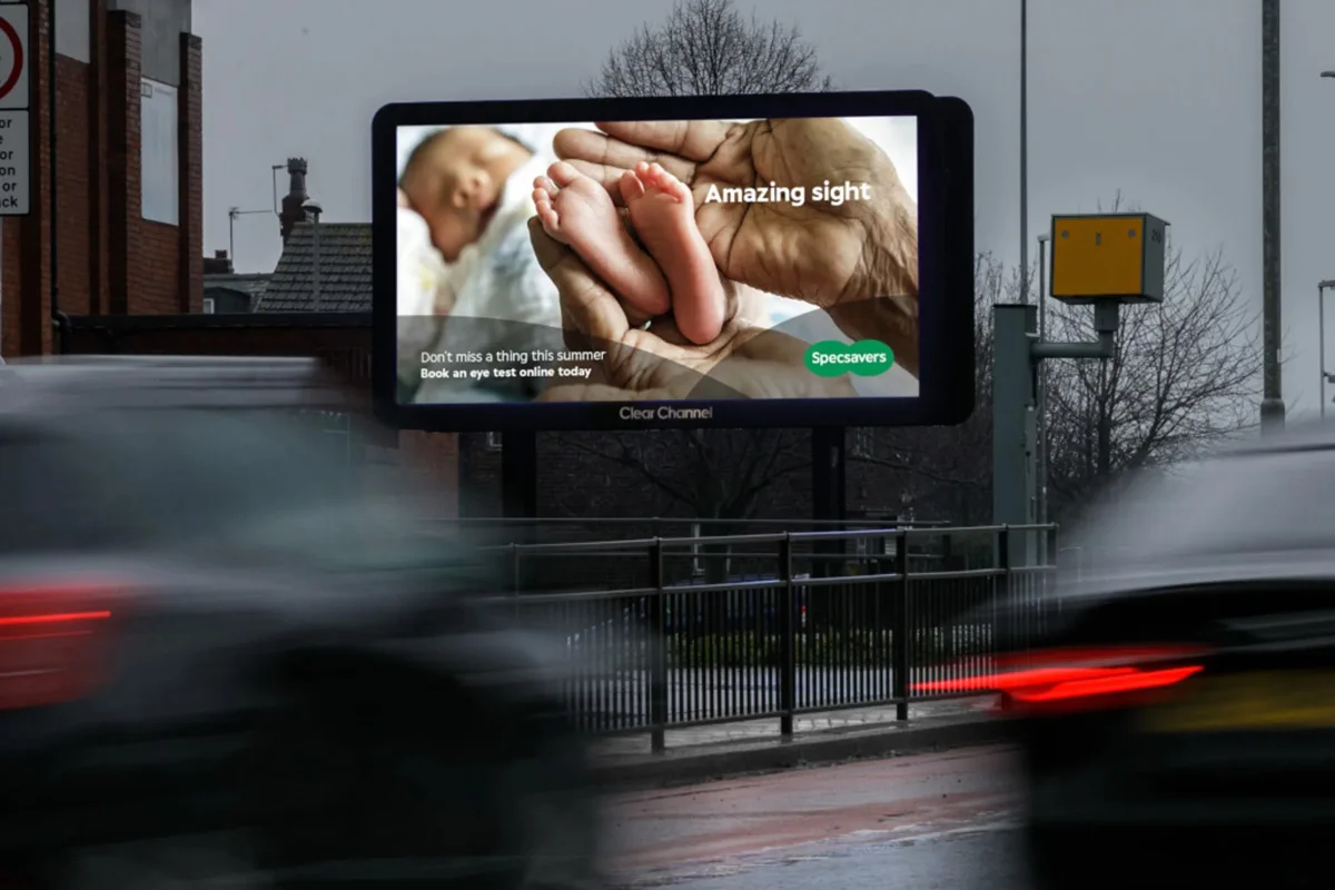 Specsavers Digital 48 Billboard